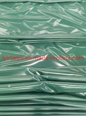 완성된 PVC 타포린, 녹색 PVC 타포린
